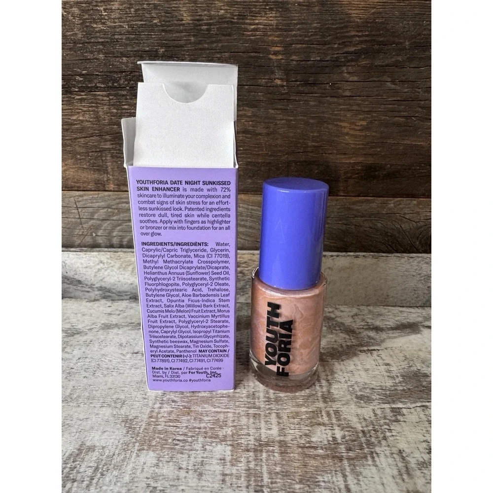Youthforia Date Night Skin Enhancer Radiant 15ml – Viral Glow‎ Gift = MSRP = $38